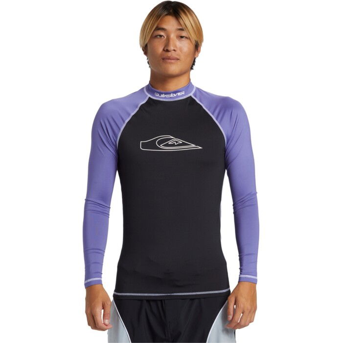 Quiksilver Mnner 2024 Mercury UP50 Langarm-Lycra-Weste AQYWR03178 - Black